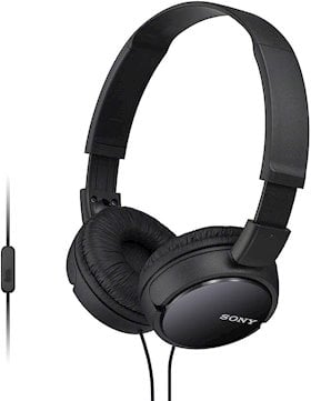 Wired headphones Sony MDR-ZX110AP/BC Black